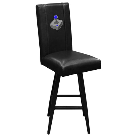 Swivel Bar Stool 2000 with Joystick Gaming Logo