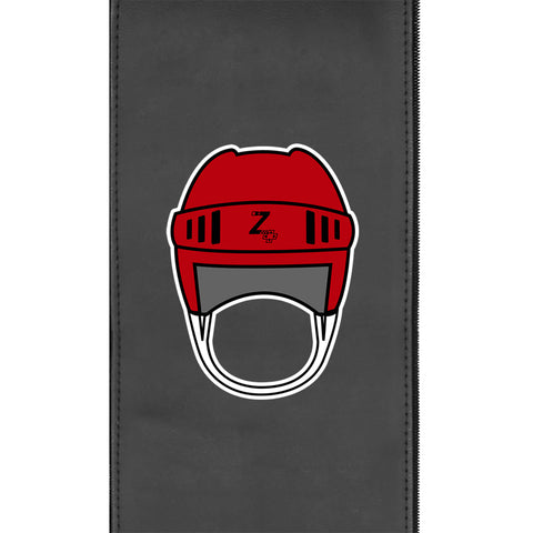 Retro Hockey Helmet Gaming Logo Panel
