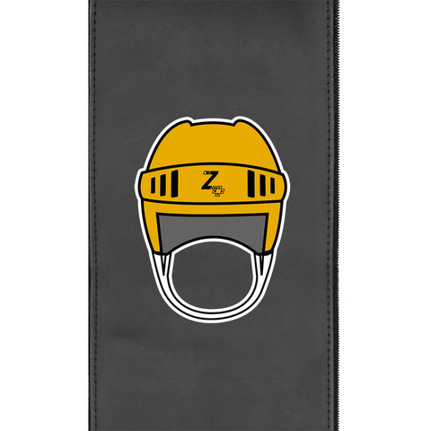 Retro Hockey Helmet Gaming Logo Panel