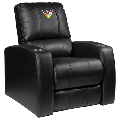 Relax Home Theater Recliner with Billiards Logo Panel