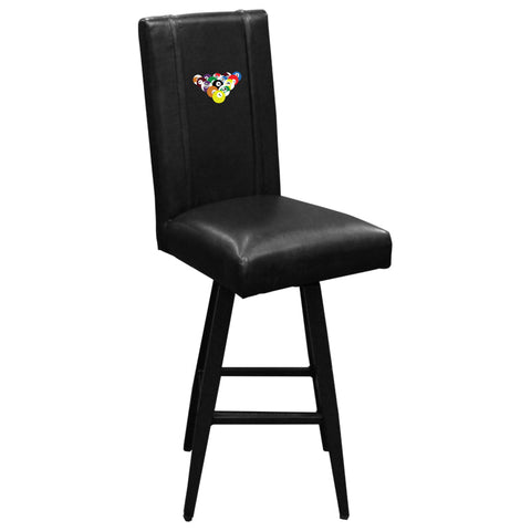 Swivel Bar Stool 2000 with Billiards Logo Panel