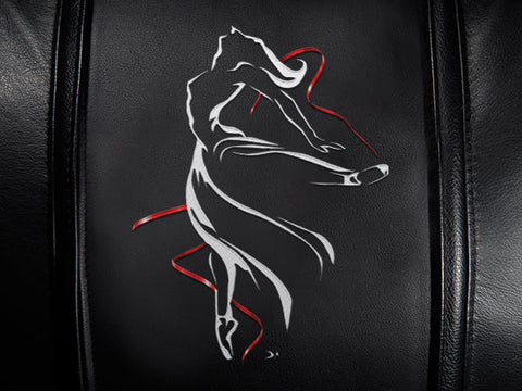 Stealth Recliner with Ballerina Red Ribbon Logo Panel