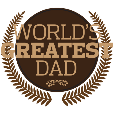 Xpression Pro Gaming Chair with Worlds Greatest Dad Logo