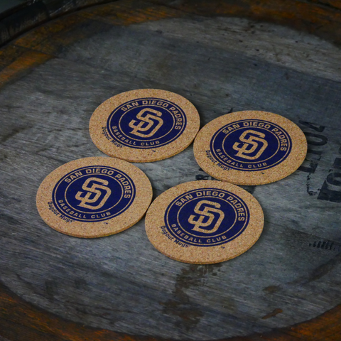 San Diego Padres Dugout Mugs® Cork Coasters Coasters Dugout Mugs® Default Title  