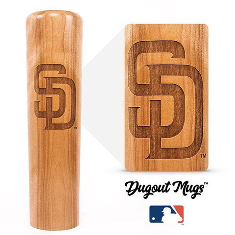 San Diego Padres "SD" Dugout Mug® | Baseball Bat Mug MLB Teams - Dugout Mug Dugout Mugs®   