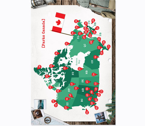 Travel Stamps - Checklist Dividers