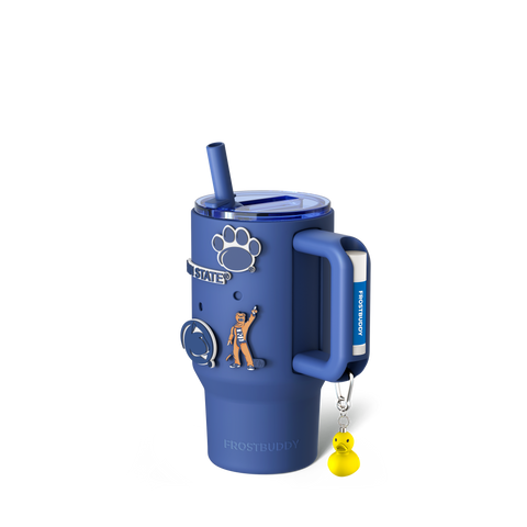 Penn State Nittany Lions Can Cooler Sleeve - Custom Drink Cooler With Budz Charms