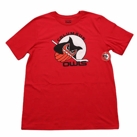 Columbus Owls™ T-Shirt (Premium Lightweight)  Vintage Ice Hockey   