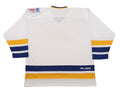 Johnstown Jets Mid-70s White Hockey Jersey  Vintage Ice Hockey   