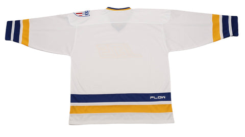 Johnstown Jets Mid-70s White Hockey Jersey  Vintage Ice Hockey   