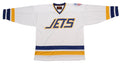 Johnstown Jets Mid-70s White Hockey Jersey  Vintage Ice Hockey   