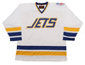 Johnstown Jets Mid-70s White Hockey Jersey  Vintage Ice Hockey White Adult Small 