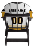 Pittsburgh Penguins® NHL Jersey Adirondack Chair NHL Jersey Chair mycustomsportschair   