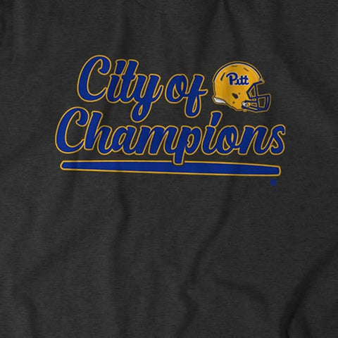 Pitt Panthers Pitt: City of Champions Apparel Top