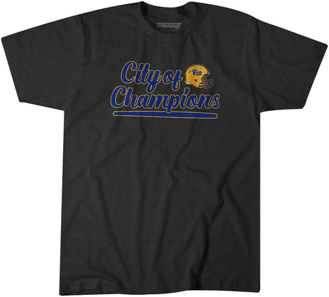 Pitt Panthers Pitt: City of Champions Apparel Top