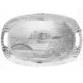 Pittsburgh Skyline Luncheon Tray Serveware Wendell August Forge   