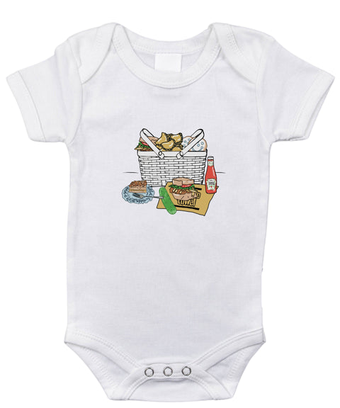 Pittsburgh Picnic Baby Onesie