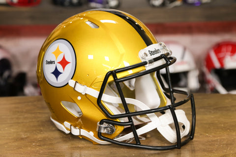 Pittsburgh Steelers Riddell Speed Authentic Helmet - Flash