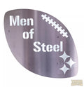 Pittsburgh Men of Steel Football Steel Wall Art Piece Steel Wall Art YinzerShop