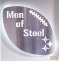 Pittsburgh Men of Steel Football Steel Wall Art Piece Steel Wall Art YinzerShop