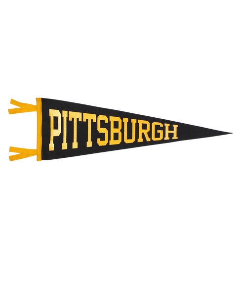 Pittsburgh Vintage Inspired Pennant Vintage Inspired Pennant Oxford Pennant   