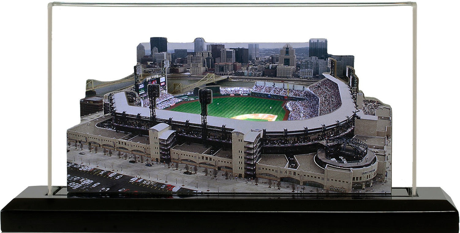 PNC Park Replica – Handcrafted 3D Baseball Stadium Model with LED