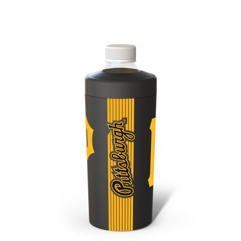 Pittsburgh Pirates Stainless Steel Tumbler - Double Walled 20 Ounce Travel Cup
