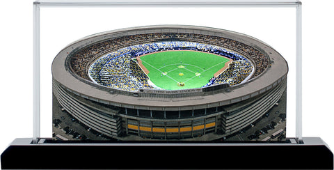 Three Rivers Stadium Replica – Pittsburgh Pirates MLB Stadium Model With LED Display