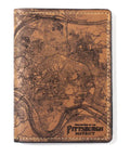 Pittsburgh Map Passport Wallet Passport Wallet Tactile Craftworks   