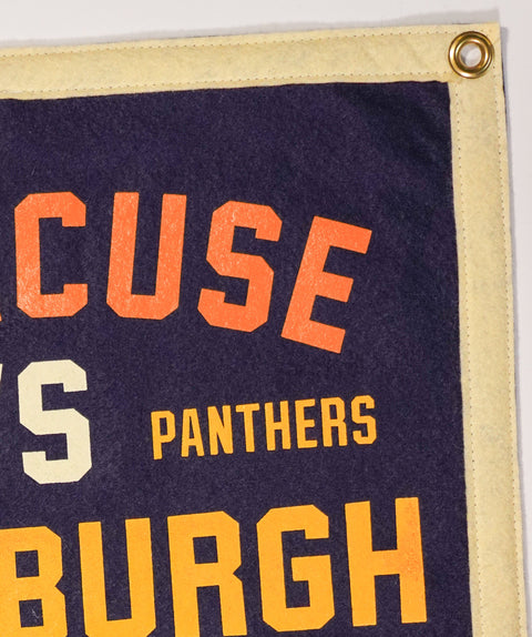 Pittsburgh vs Syracuse Commemorative Camp Flag