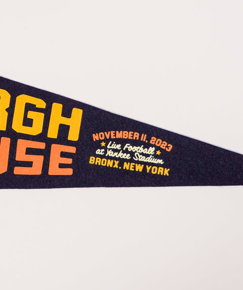 Pittsburgh vs Syracuse Commemorative Pennant