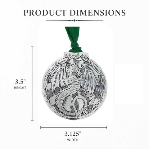 Dragon Ornament - Mystical Handcrafted Keepsake Gift for Children & Grandchildren