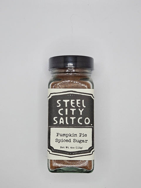 Pumpkin Pie Sugar – Steel City Salt Gourmet Baking Sugar With Spiced Blend
