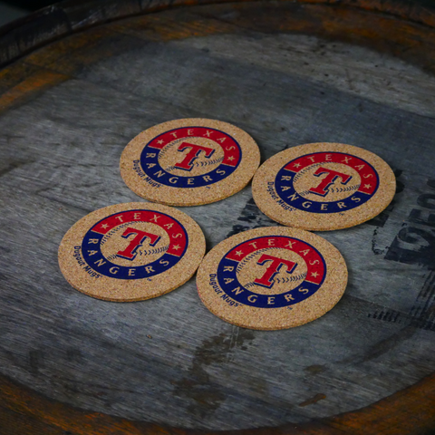 Texas Rangers Dugout Mugs® Cork Coasters Coasters Dugout Mugs® Default Title  