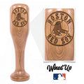 Boston Red Sox Wined Up® | Baseball Bat Wine Mug MLB Teams - Wined Up Glass Dugout Mugs®   