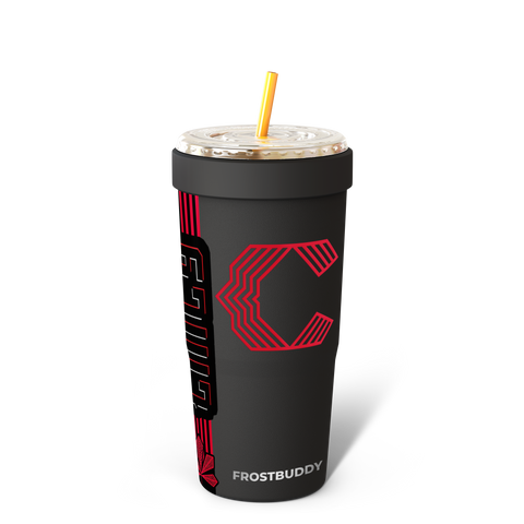 Universal Cup Insulator | Cincinnati Reds Drinkware Accessories - Stainless Steel Sleeve