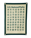 National Parks Camp Flag • Steve Wolf x Oxford Pennant Camp Flag Oxford Pennant   