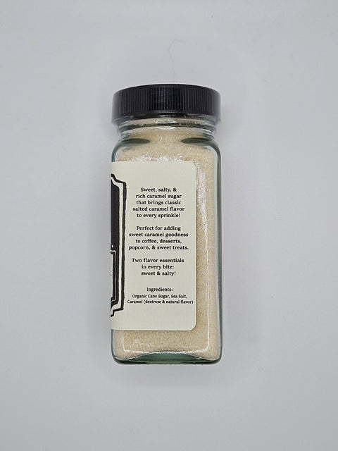 Salted Caramel Sugar - Steel City Salt Company Gourmet Baking Sugar Blend