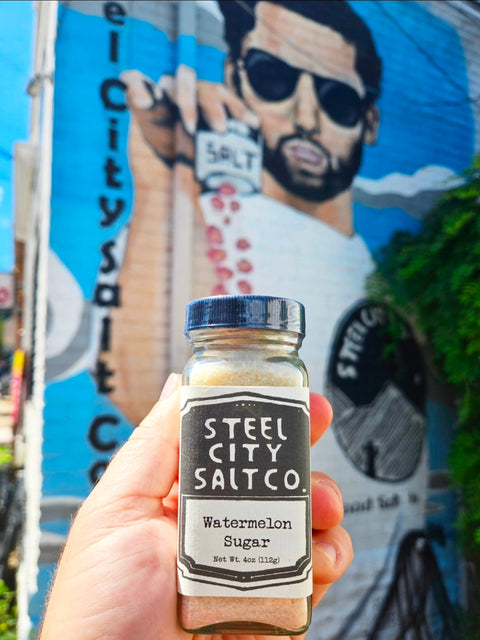 Watermelon Sugar | Natural Sweetener & Seasoning Sugar Blend for Desserts by Steel City Salt