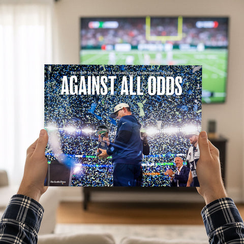 Seattle Seahawks Book - 2025 Championship Season Hardcover | Super Bowl LX Recap & Team Story