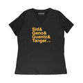 Pittsburgh Penguins Sid & Geno & Guentz & Tanger NHL BreakingT Small Women's V-Neck T-Shirt 