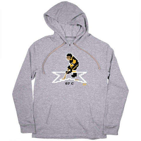 Pittsburgh Penguins Sidney Crosby: Throwback Hockey Hoodie Hoodie BreakingT   