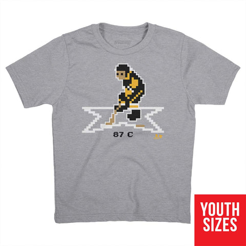 Pittsburgh Penguins Sidney Crosby: Throwback Hockey Hoodie Hoodie BreakingT   