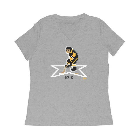 Pittsburgh Penguins Sidney Crosby: Throwback Hockey Hoodie Hoodie BreakingT   