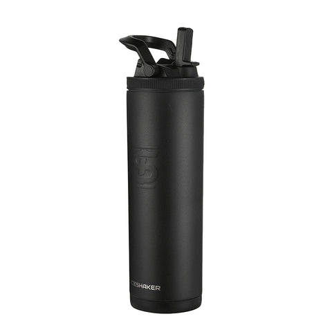 20oz Sport Bottle  Ice Shaker Black  