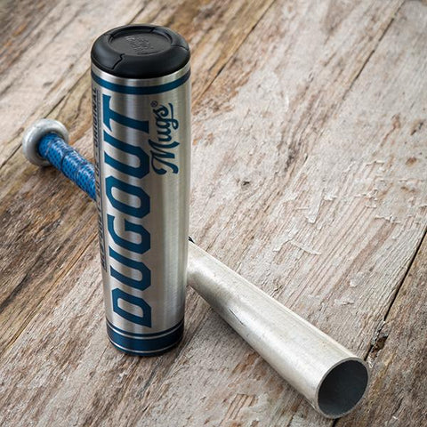 San Diego Padres Metal Dugout Mug | Stainless Steel Baseball Bat Mug MLB Teams - Metal Dugout Mug Dugout Mugs®   