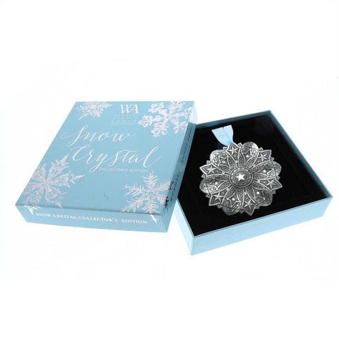 Snow Crystal 2026- Star Spangled Ornament (Aluminum)