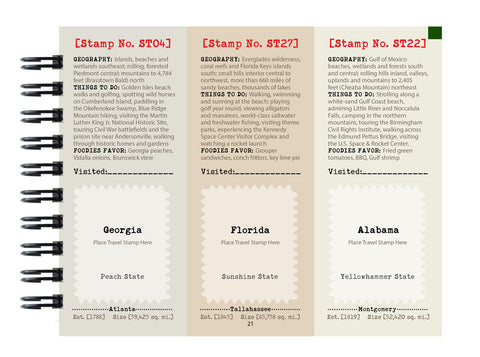 Travel Stamps - United States Album & Guide