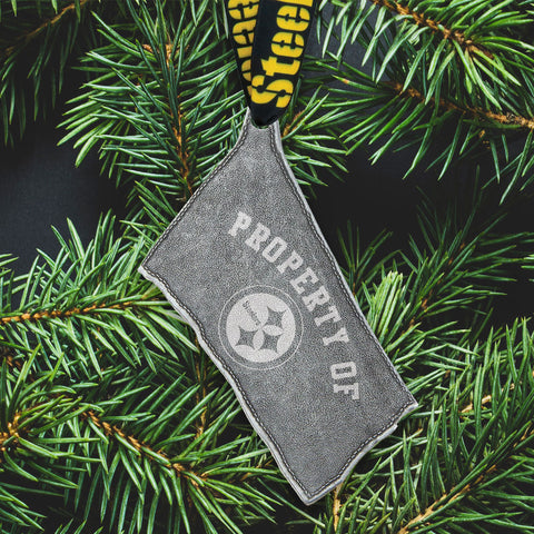 Pittsburgh Steelers Ornament – Handcrafted Rally Towel NFL Team Decoration