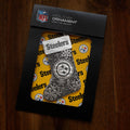 Pittsburgh Steelers Snowflake Stocking Ornament Ornament Wendell August Forge   